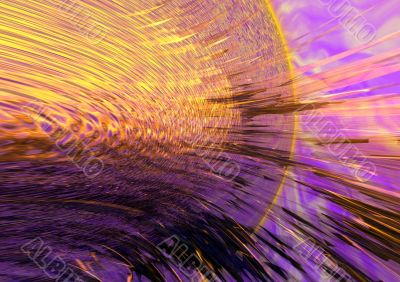 Abstraction futuristic background