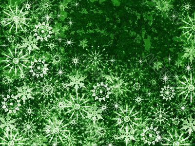 Abstraction green background