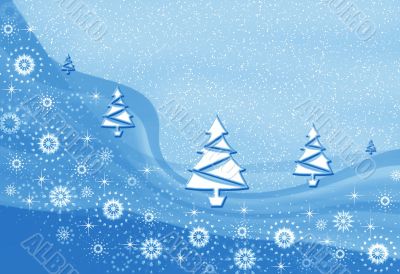 Abstraction Christmas background
