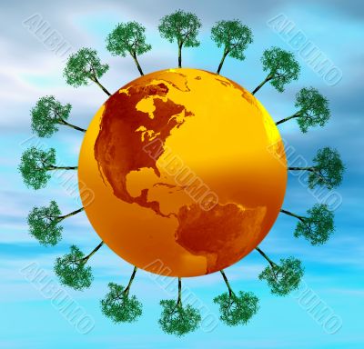 Sunny Earth