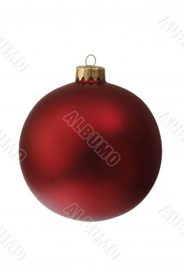 Red chrismas ball