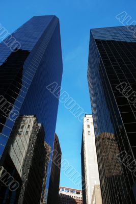 modern buildings in New York