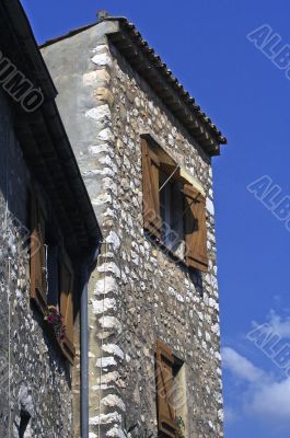 Romantic medieval house