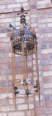 Old Iron Lamp