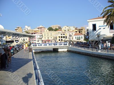 lake in Agios Nikolaos