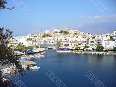 lake in Agios Nikolaos