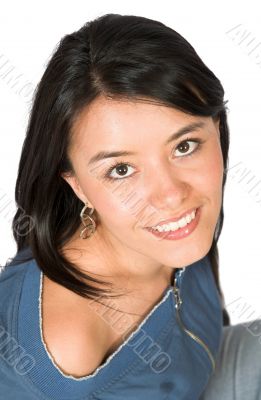 casual girl portrait