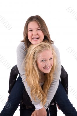 Having fun