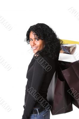 Shopping girl