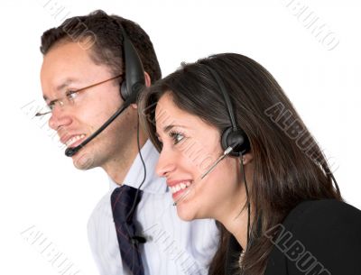 customer service team