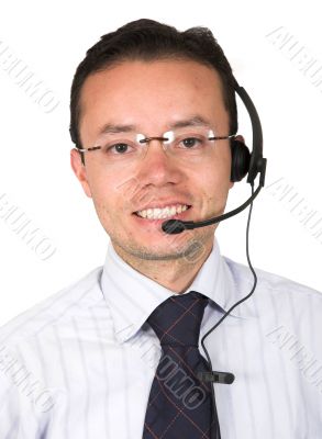 business customer service guy