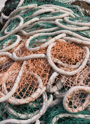 Pile of Fishing Nets