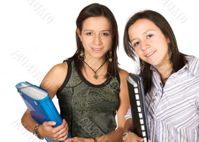 beautiful twins - students