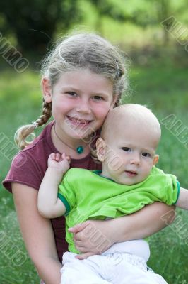 Loving sister