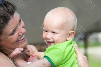 Happy baby