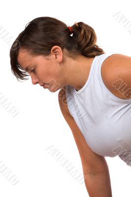Tired after the workout
