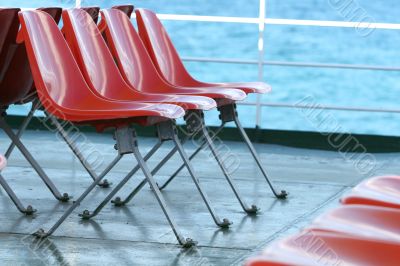 Row of chairs
