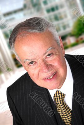 business man in a corporate environment