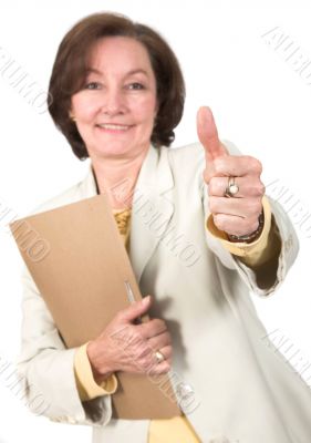 business success - thumbs up