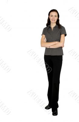 business woman full body