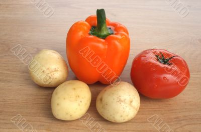 Fresh vegetables