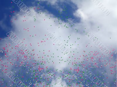 Balls in the sky