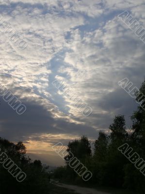 Evening sky