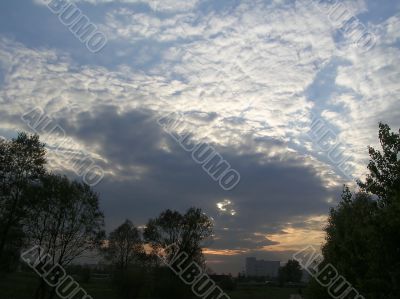 Evening sky