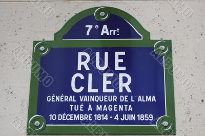 Rue Cler