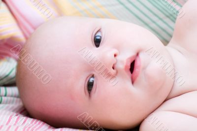 Baby on bed #4