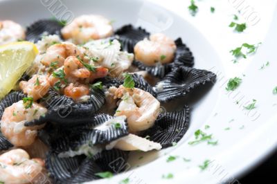Fresh pasta dish