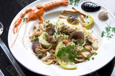 Delicious seafood dish