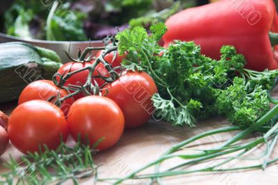 Fresh vegetables
