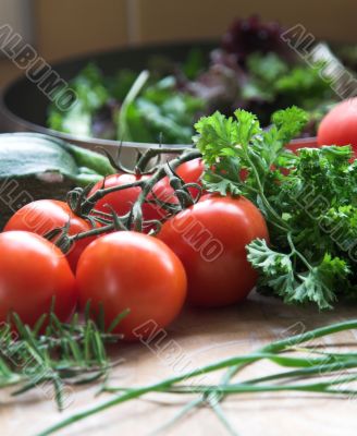 Fresh vegetables