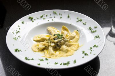 Italian delicious pasta dish