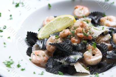 Fresh pasta dish