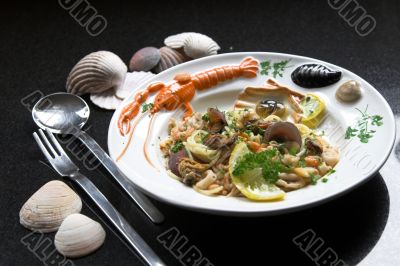 Delicious pasta dish