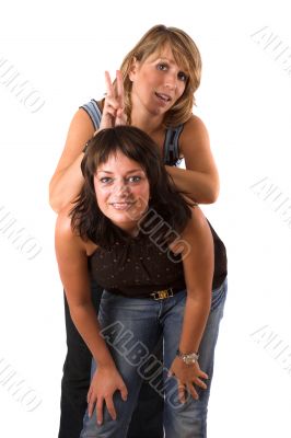 Two lovely sisters