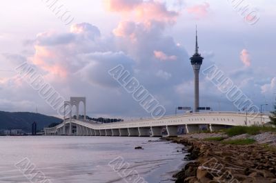 Bridge and tower
