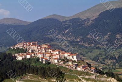 Opi, town in the Abruzzi Park