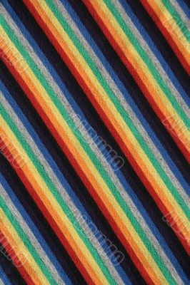 Colorful striped fabric background