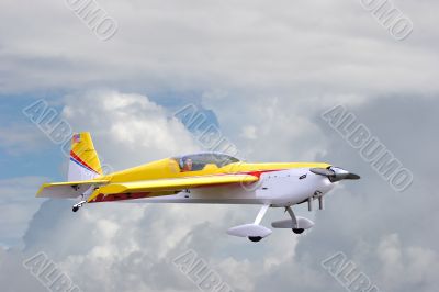 Model Plane Flying