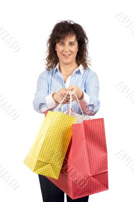 Shopping girl