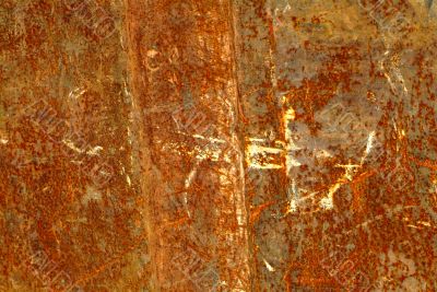 rusty wall