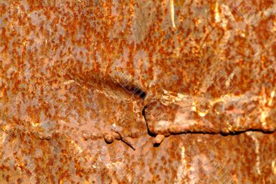 rusty wall