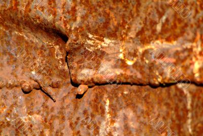 rusty wall