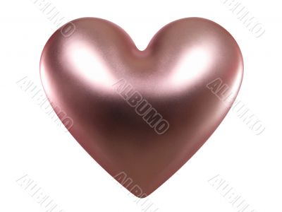 Valentine love heart (+ clipping path)