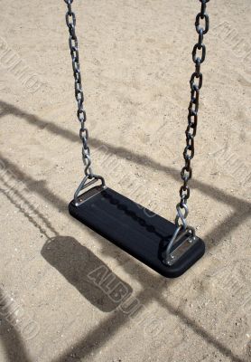 Swing on a beach