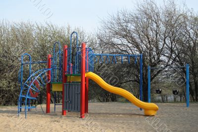 Colorful playground