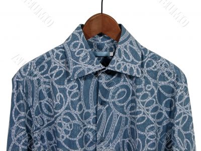 Stylish blue shirt
